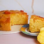 Bolo de Abacaxi Caramelizado e Molhadinho