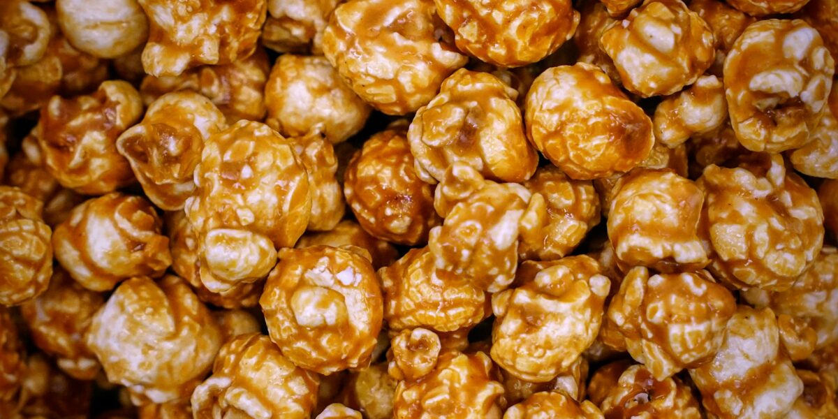 Pipoca Doce Caramelizada de Arraiá